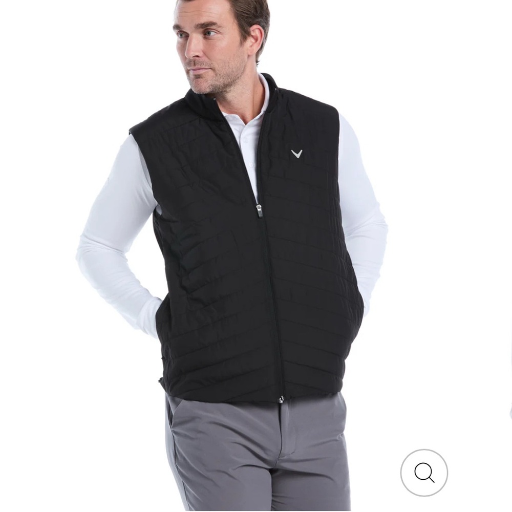 Callaway Men's Black Padded Vest